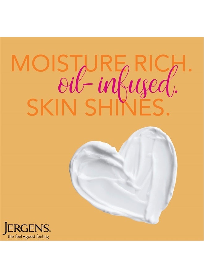 Jergens Shea Butter Body Lotion, Deep Conditioning Moisturizer, Hydration for Dry to Very Dry Skin, with Pure Shea Butter, 3X More Radiant Skin, Dermatologist Tested, 16.8 oz - Image 3