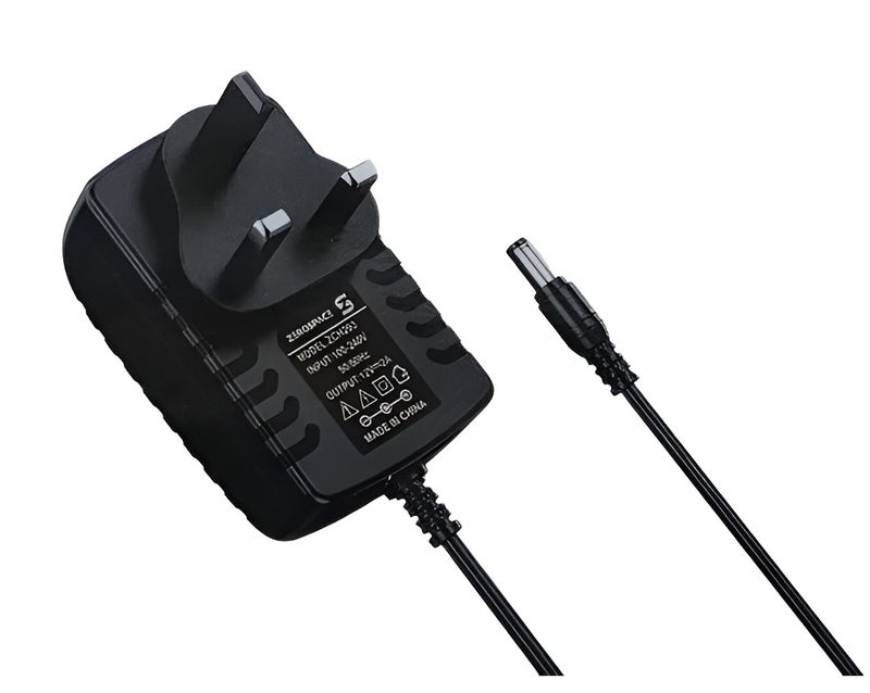 ZEROSPACE ZCH293 12V 2A Power Adapter Designed to Power Devices Requiring Stable Voltage and Up to 2A Current for Security Cameras, Routers and LED Strip Lights - Image 1