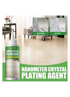 JUE-FISH Stone Crystal Plating Agent, Marble Nano Crystal-Plating Agent, Nano Crystal Coating Agent for Tile and Furniture, for Everyday Floor Cleaning Kitchen Cleaning Supplies  - Image 3