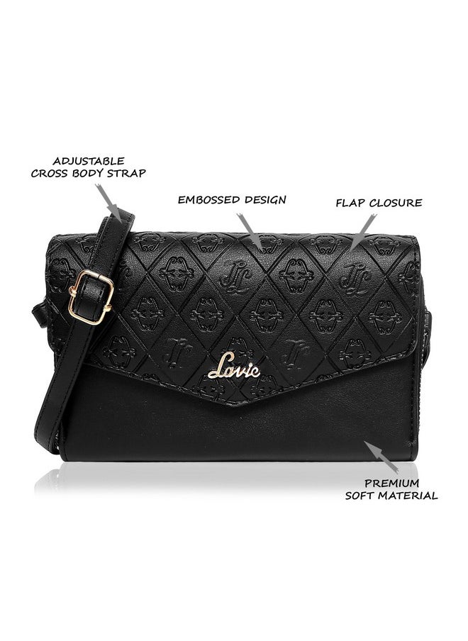 Lavie Lavie Women's Deboss Sally Dual Zip Wallet | Ladies Purse Wallet  - Image 3