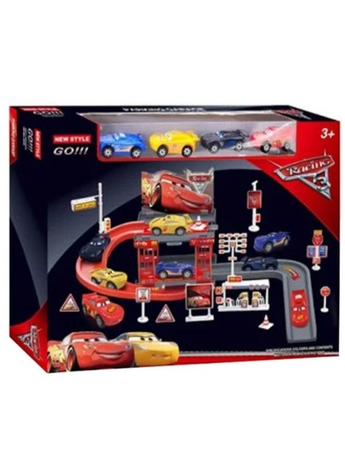 MARAH TOYS A durable and powerful portable city parking game that is resistant to shocks and impacts. - Image 1