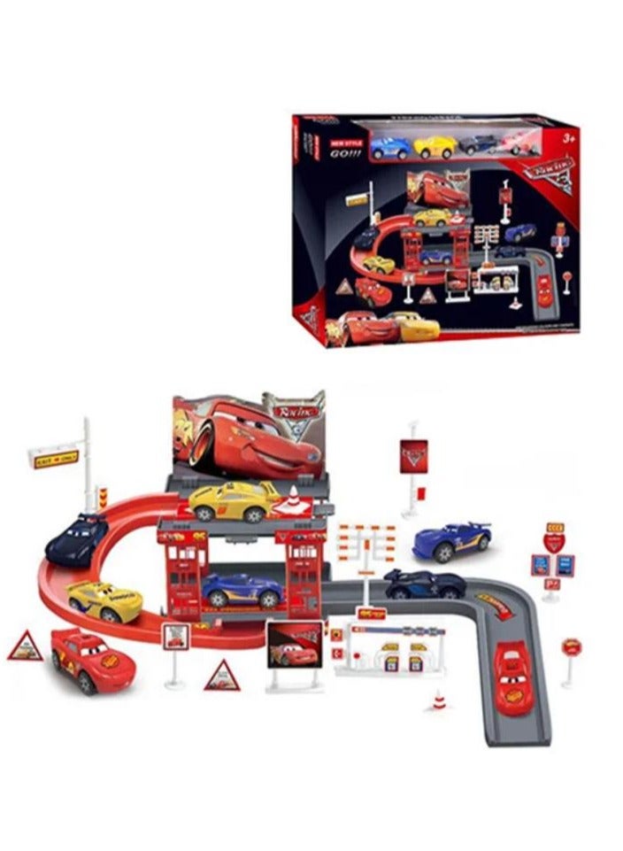 MARAH TOYS A durable and powerful portable city parking game that is resistant to shocks and impacts. - Image 4
