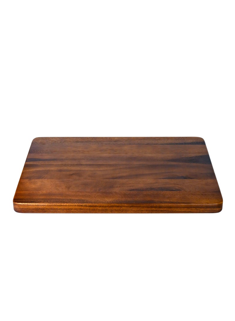 Billi HORECA Large Serving Board 24'' Premium Wooden Serving Tray for Restaurants, Cafes, and Homes Appetizer Platter Durable Hardwood Cutting and Serving Board – 45.7 x 61 x 3.5 cm - Image 1
