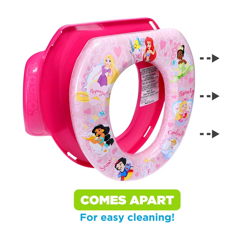 Disney Princess "Loving Life" 2 Piece Essential Potty Training Set - Soft Cushion - Image 5
