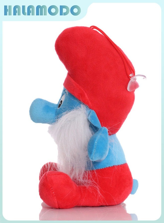 HALAMODO Smurfs 23cm Red - Hat - Wearing Smurf Adorable Plush Toy Doll - A Charming Cartoon Figure, Ideal Birthday Gift and Decor for Bedroom, Living Room, Desk & Office (Great for Stress Relief)​  - Image 3