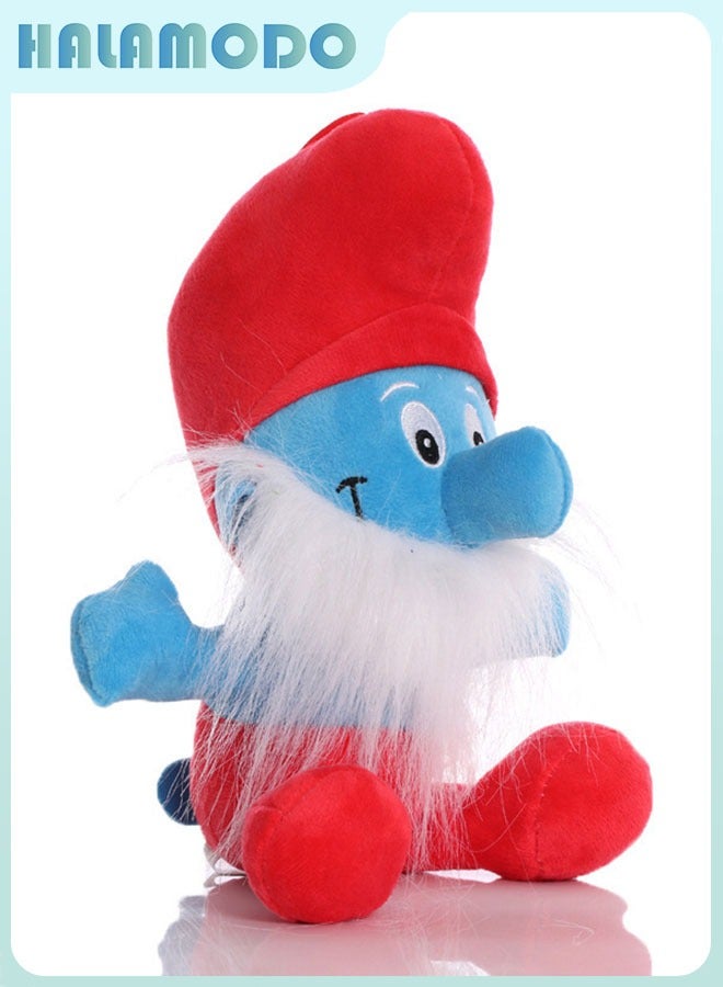 HALAMODO Smurfs 23cm Red - Hat - Wearing Smurf Adorable Plush Toy Doll - A Charming Cartoon Figure, Ideal Birthday Gift and Decor for Bedroom, Living Room, Desk & Office (Great for Stress Relief)​  - Image 2