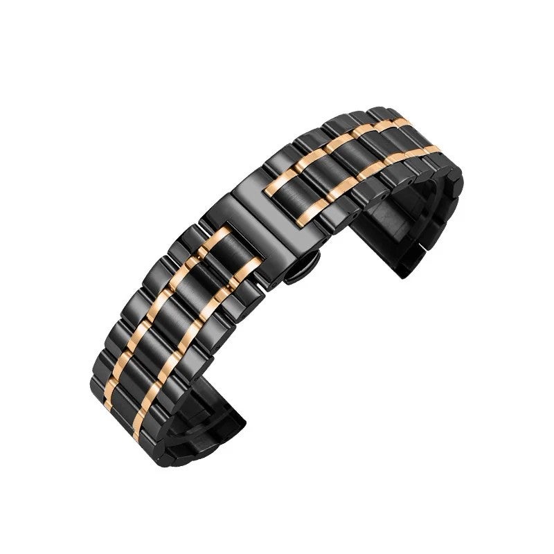 Bluejw 18mm 20mm 22mm Stainless Steel Metal Watch Band Replacement Strap for Samsung Galaxy Watch 7 / PE / 6 / 5 / 4 – Durable & Adjustable Wristband - Image 3
