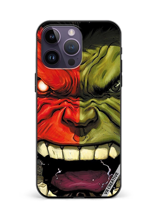 VR CREATIVE Protective Case Cover For Apple iPhone 15 Pro Max Hulk Design Multicolour - Image 1
