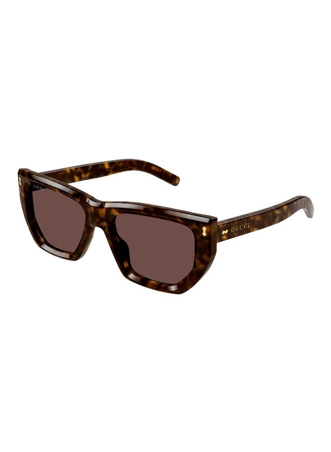 GUCCI GG1520S 002 Women's Full Rim Cat Eye Sunglasses - Image 1