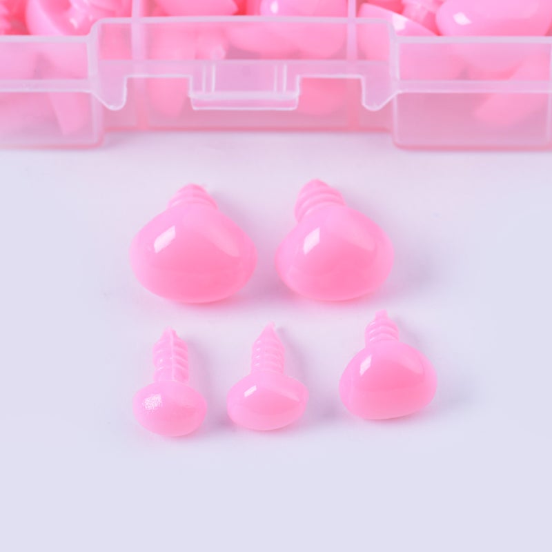 Craft Toy Accessories Doll Toy Doll Teddy Bear Eyes Nose Boxed Triangular Light Nose Diy Accessories - Image 1