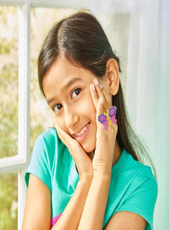 Aquabeads Design & Style Rings Complete Arts & Crafts Bead Kit for Children - Create 10 Unique Wearable Rings - Image 3