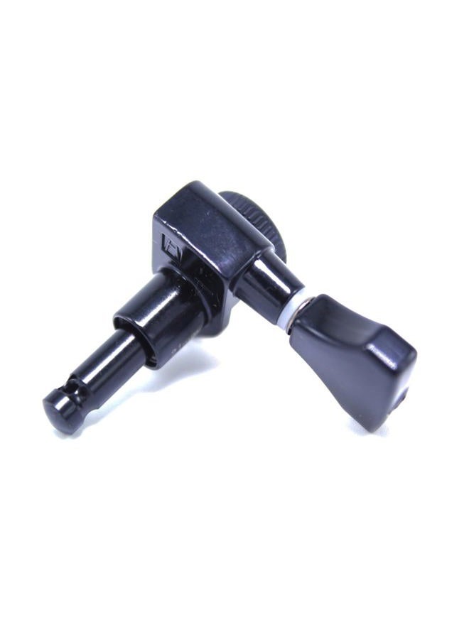 Hipshot 6GLO Grip-Lock Locking Guitar Tuning Machines 3+3 Black - Image 3