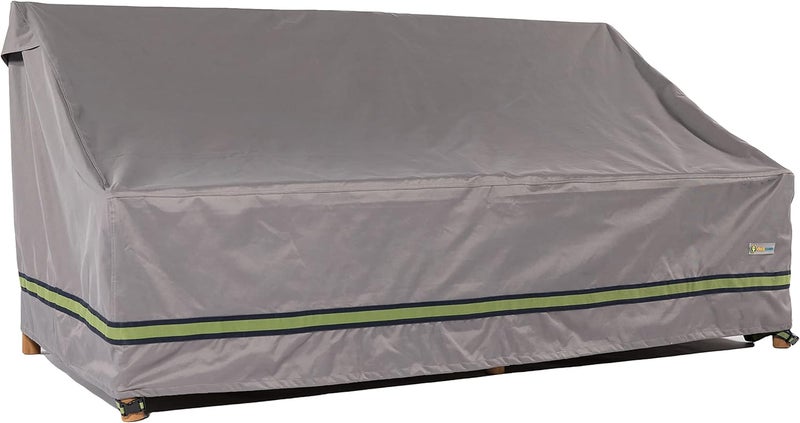Duck Covers Soteria Waterproof 62 Inch Patio Loveseat Cover, Patio Bench Cover - Image 1