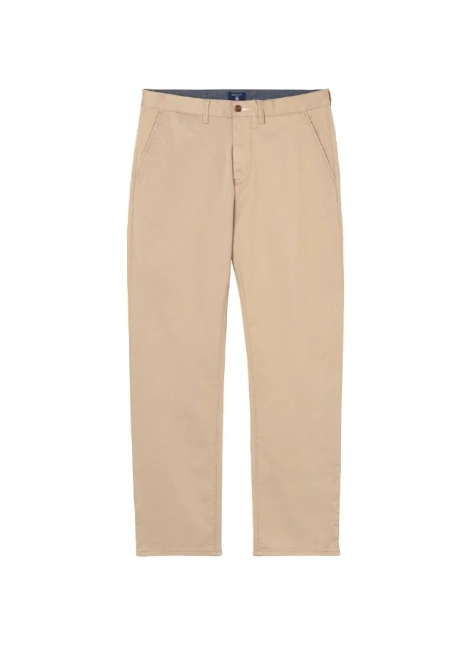 غانت Gant Regular Fit Twill Chinos