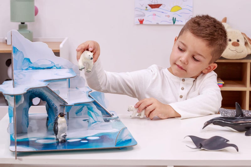 Papo - Figurine Hermit Crab Realistic - from 3 Years Old - Hand-Painted - Collection Marine World - Gift Idea for Boys and Girls - 56054 - Hermit Crab Toy - Marine Figurine - Realistic sea Creature - Image 2