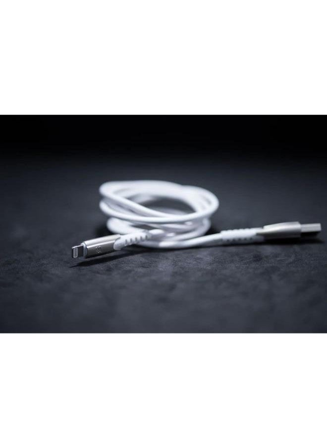 Spark Berry Lightning Cable White 1.2m ( USB - MFI ) 