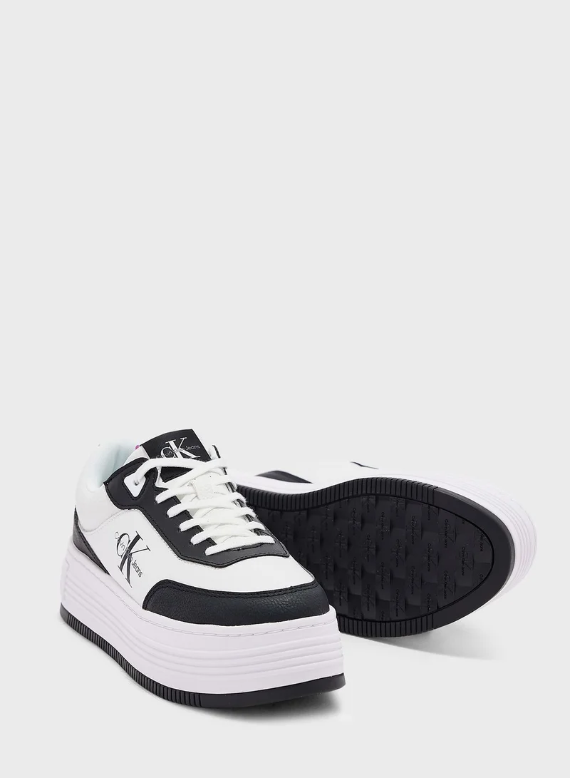 Calvin Klein Jeans Lace Up Low Top Sneakers