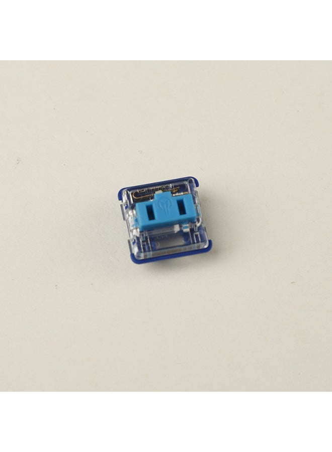 Kaihua Kailh 1350 Chocolate Short Shaft Mechanical Keyboard Shaft Body Self-changing Switch Accessories Black Tea White Shaft-Color:1350 Customized Blue Shaft  - Image 1