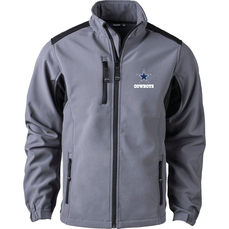 dunbrooke NFL Dallas Cowboys Mens Softshell Jacket XLarge Graphite