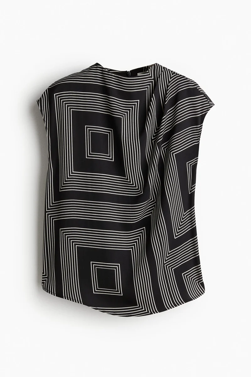 H&M Draped blouse