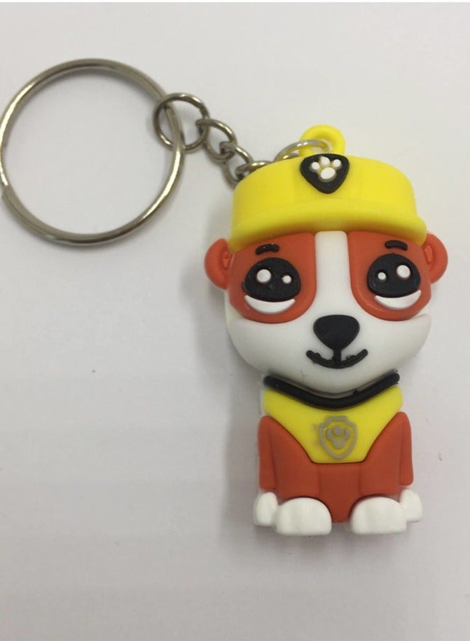 Distinctive cartoon keychain distinctive accessory keychain with Paw Patrol character design that fits with car keys wallet and bag wonderful and beautiful gift - Image 1