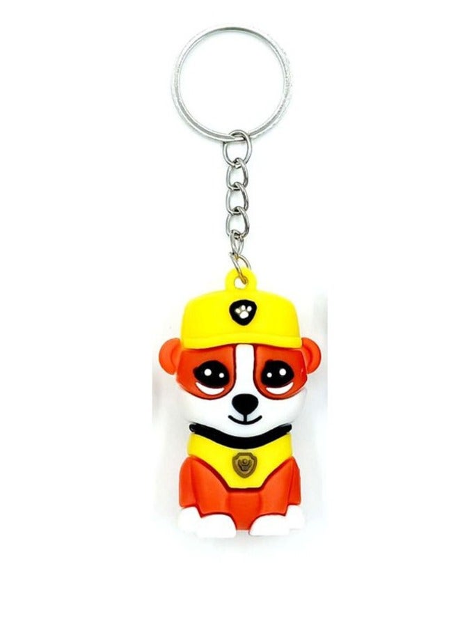 Distinctive cartoon keychain distinctive accessory keychain with Paw Patrol character design that fits with car keys wallet and bag wonderful and beautiful gift - Image 2