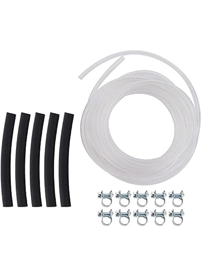 Generic Fuel Pipe Hose Line Clip Kit , diesels Heater Fuel Line , Fuel Pipe Line Hose Clip Kit Fit for Eberspacher and Webasto Heaters case , diesels Heater Fuel Filter  - Image 1