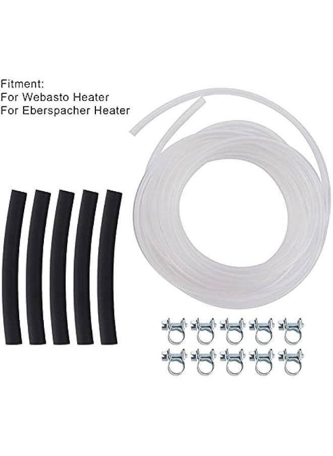 Generic Fuel Pipe Hose Line Clip Kit , diesels Heater Fuel Line , Fuel Pipe Line Hose Clip Kit Fit for Eberspacher and Webasto Heaters case , diesels Heater Fuel Filter  - Image 3