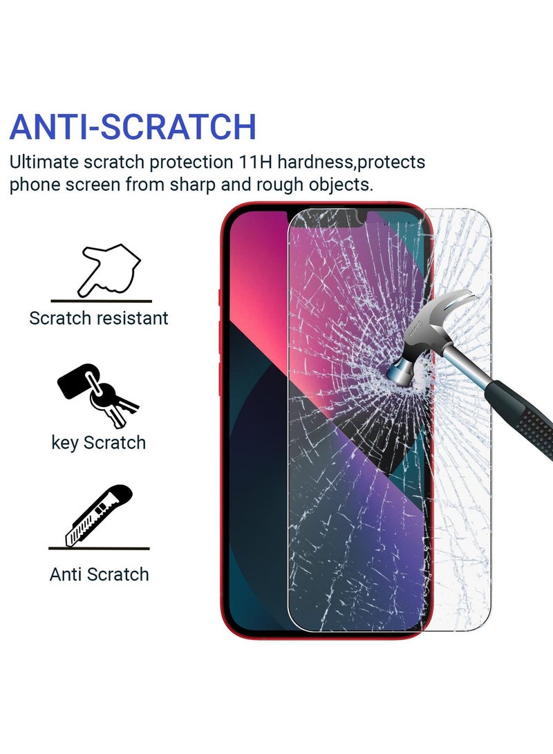 PRIMEEIGHT iPhone 13 Pro Max Screen Protector 6.7 Inch Display - Ultra Thin 9H Hardness Tempered Glass iPhone 13 Pro Max Pack of 3 - Easy to Install HD Clear Screen Protector 13 Pro MAX - Image 4