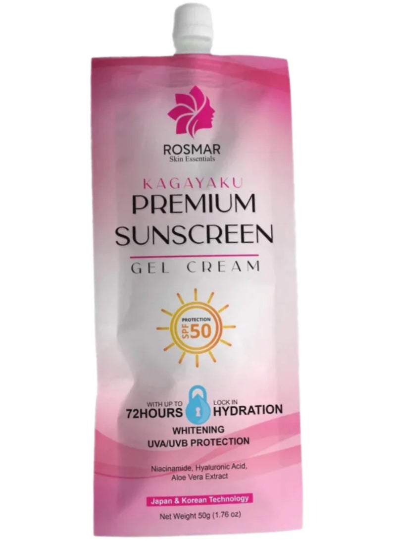 ROSMAR Premium Sunscreen Gel Cream 50gm - Image 2