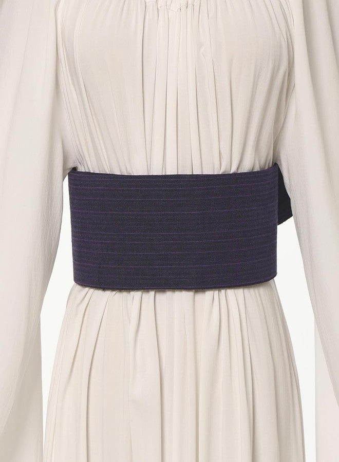 CAMDOM Mens Kimono Cotton Obi Belt Japanese Traditional Hand Knotted Long Waistband Girdle Yukata Robe Accessories - Image 3
