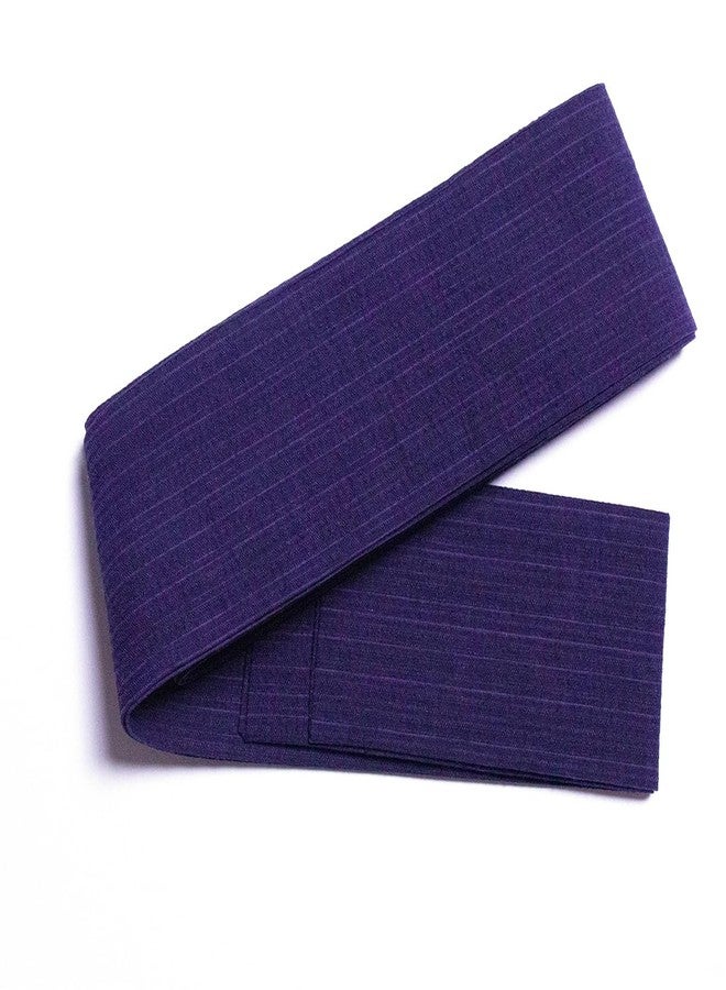 CAMDOM Mens Kimono Cotton Obi Belt Japanese Traditional Hand Knotted Long Waistband Girdle Yukata Robe Accessories - Image 1