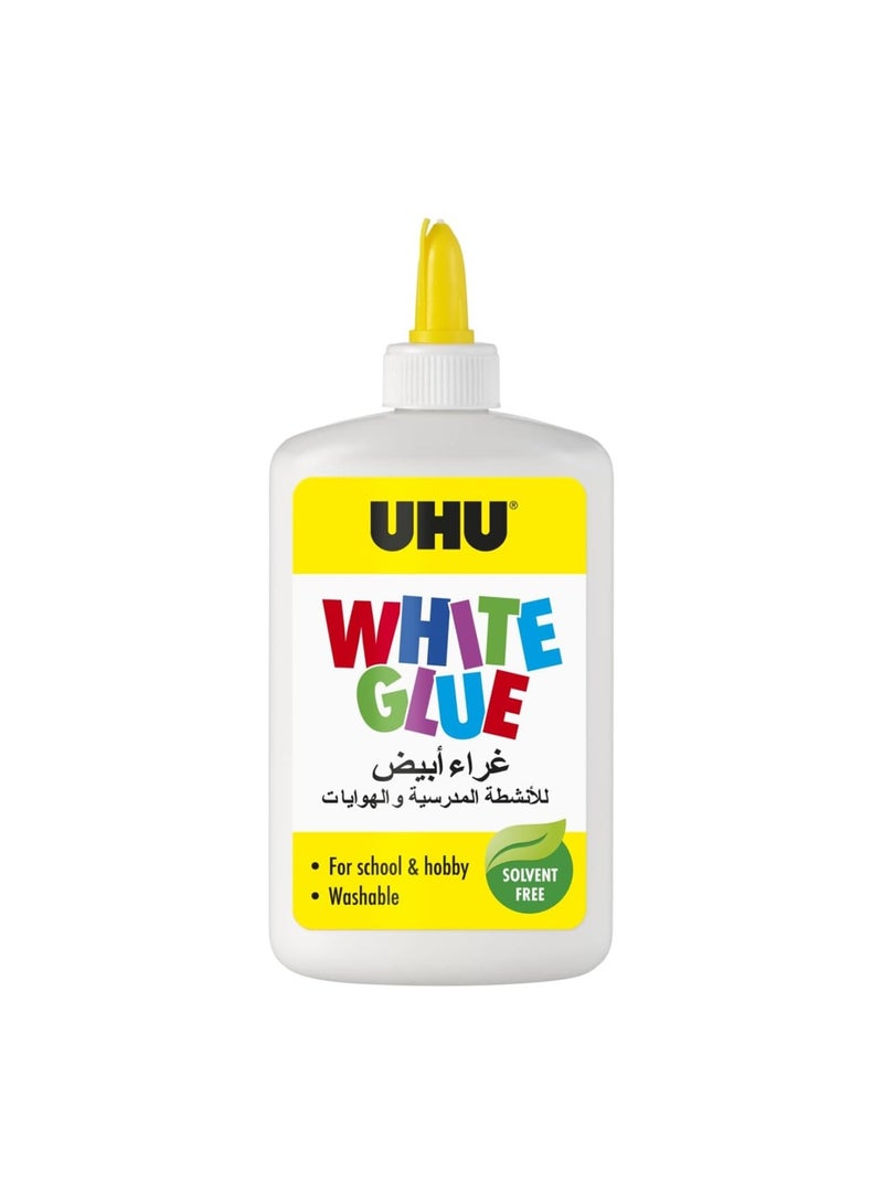UHU White Glue For Art 230ml Content