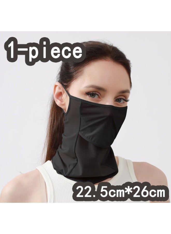 1-Piece Unisex  Half Face Mask, Reusable Breathable Half Face Cover, Windproof Dustproof Face Cover for Outdoor Sports/CostumeParties/Motorcycle/Cycling/Cosplay/Skiing