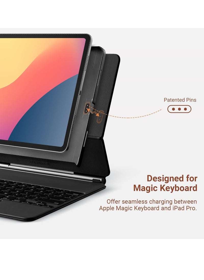 vesus PITAKA iPad Pro 12.9 Case 5th Generation/6th Generation (2022/2021), Aramid Fiber 12.9 inch iPad Pro Case [MagEZ Case 2] Magic Keyboard Compatible Case Works with MagEZ Stand & MagEZ Folio, Rhapsody  - Image 2