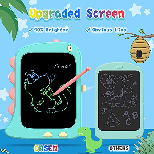 ORSEN 8.5 Inch Doodle Board Drawing Tablet - Dinosaur Toy Gift for Kids 3-7 Years Old - Image 3