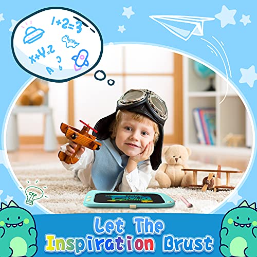 ORSEN 8.5 Inch Doodle Board Drawing Tablet - Dinosaur Toy Gift for Kids 3-7 Years Old - Image 2