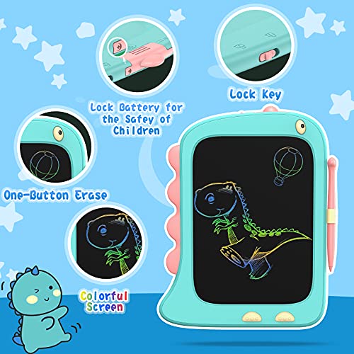 ORSEN 8.5 Inch Doodle Board Drawing Tablet - Dinosaur Toy Gift for Kids 3-7 Years Old - Image 4