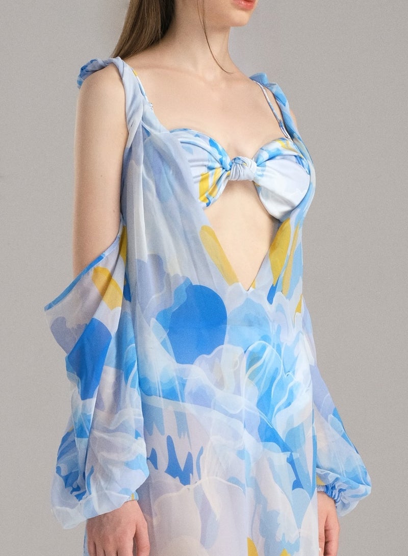XITA • HA LONG BAY BLUE OCEAN BIKINI BOTTOM  - Image 3