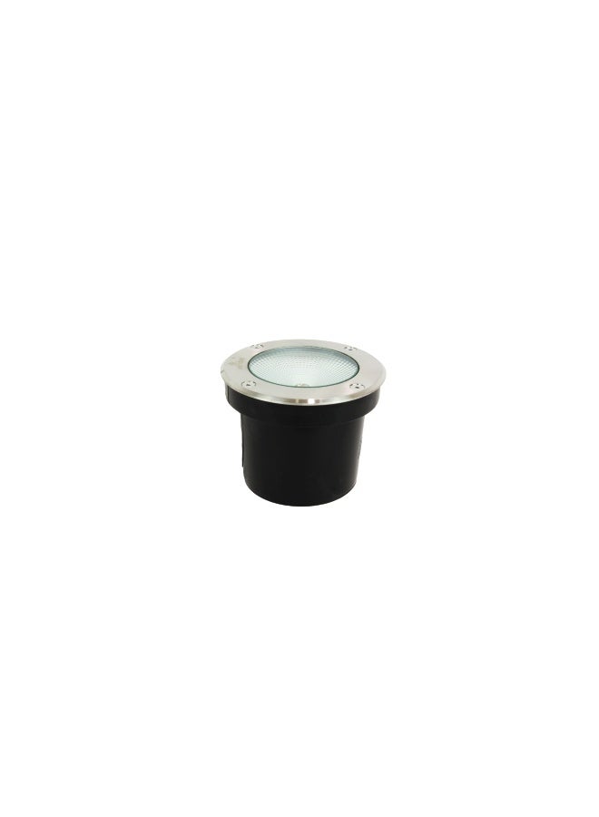 ALFRIDAY Outdoor Recessed Uplight – In-Ground/Deck Light | 6W COB, 3000K Warm, IP65 Waterproof, Stainless Steel Top - Image 1