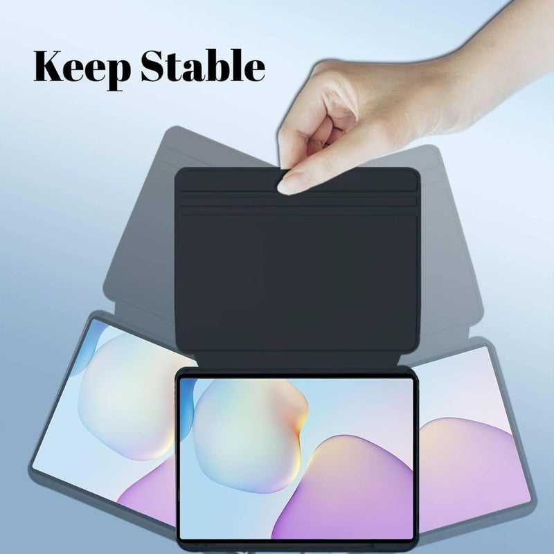Vurtboly Climate adapted upgraded quality Vurtboly Hybrid Case Compatible with Huawei Matepad 11.5inch 2025 Cover, Multi-Angle Stand Flip Hard PC Case with Pen Holder Protective Stand Cover Compatible with Huawei Matepad 11.5“2025 (Black) Slow wear optimized quality - Image 4