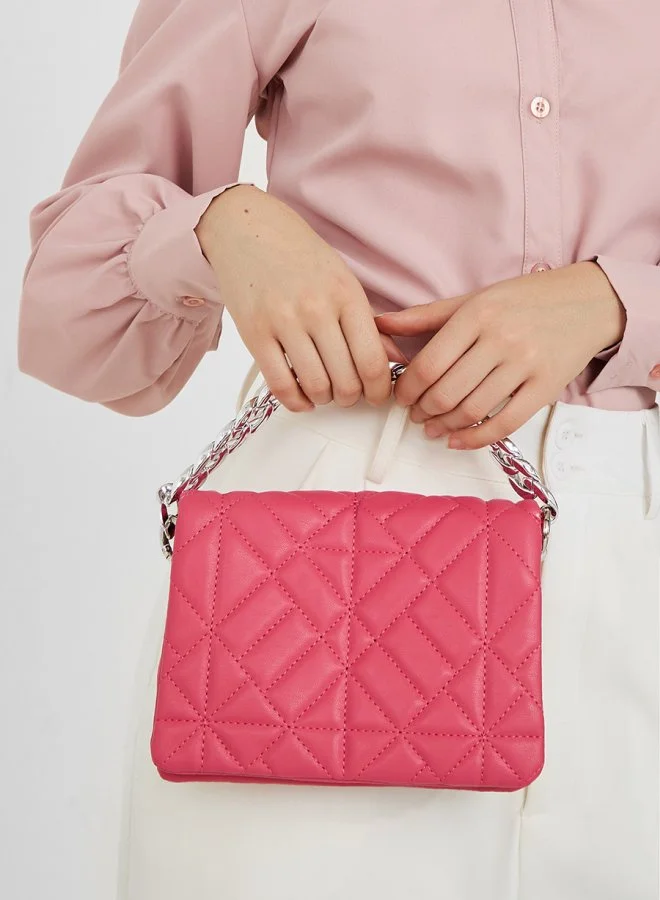 Styli Big Chain Quilted Handbag