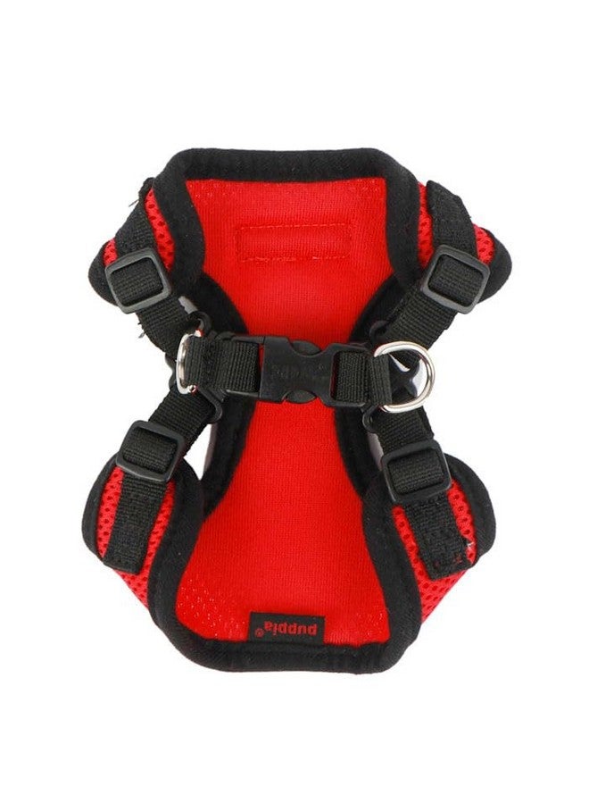 بوبيا Puppia PARA-HC1533-RD-L حزام أحمر ناعم C للحيوانات الأليفة، سترة، أحزمة، كبير - Image 2