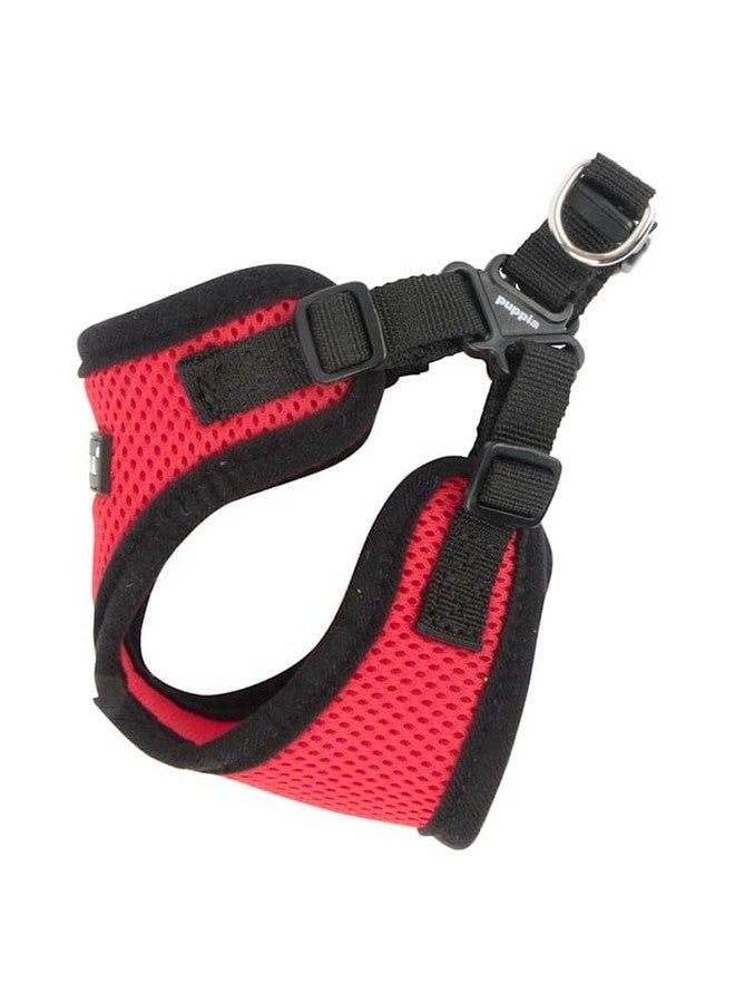 بوبيا Puppia PARA-HC1533-RD-L حزام أحمر ناعم C للحيوانات الأليفة، سترة، أحزمة، كبير - Image 3