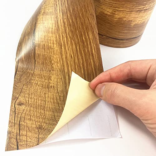MULLSAN 10Meters Yellow Pine Wood Bud Wallpaper Border Peel & Stick Wall Covering Kitchen Bathroom Bedroom Tiles Decor Sticker (Yellow) - Image 5