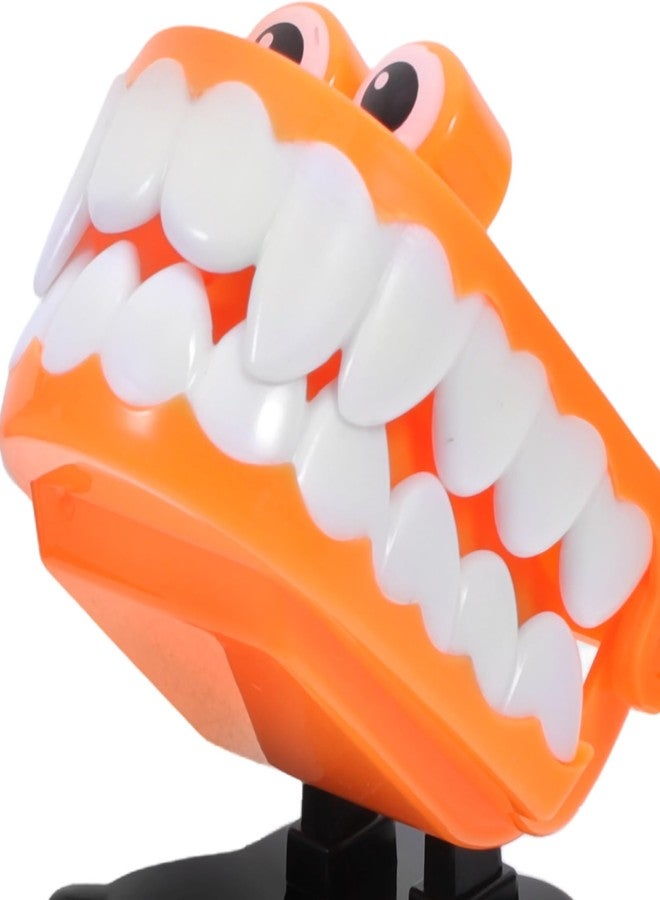 Amosfun 6pcs Chattering Teeth Walking Teeth with Eyes Novelty Wind Up Toys Practical Joke Toys for Halloween Party Favors Halloween Christmas Birthday - Image 4