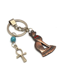 Burnt Red with ankh key