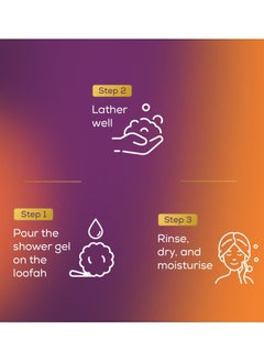 Santoor Santoor Sandalwood and Gardenia Shower Gel For Women Moisturizing Body Wash With Glycerin and Magnolia Extracts For Soft Skin PH Balanced Dermatologically Tested 250ml  - Image 4