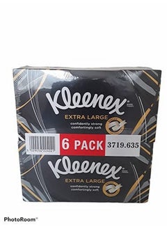 Kleenex Extra Large Facial Tissue For Men 2Ply 90 Sheets, Pack Of 6  - Image 4