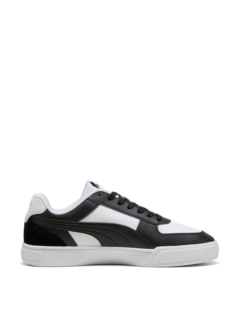 PUMA Caven Mix Unisex Black White Sneakers - Image 1